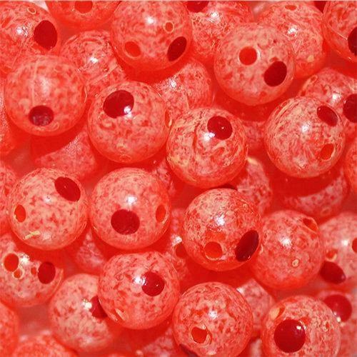 TROUT BEADS TroutBeads Blood Dot Eggs 6 TROUT BEADS TroutBeads Blood Dot Eggs