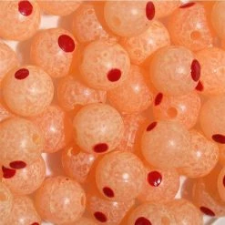 TROUT BEADS TroutBeads Blood Dot Eggs 25 TROUT BEADS TroutBeads Blood Dot Eggs