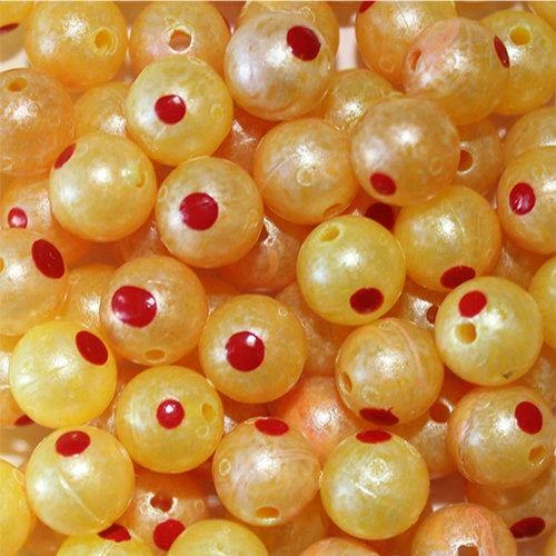 TROUT BEADS TroutBeads Blood Dot Eggs 14 TROUT BEADS TroutBeads Blood Dot Eggs