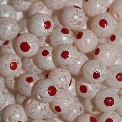 TROUT BEADS TroutBeads Blood Dot Eggs 3 TROUT BEADS TroutBeads Blood Dot Eggs